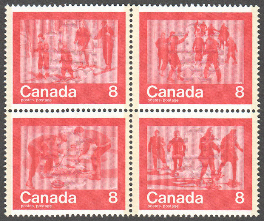 Canada Scott 647a MNH Block (A4-10) - Click Image to Close